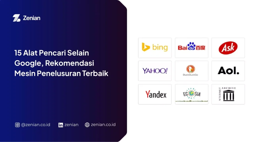 15 Alat Pencari Selain Google, Rekomendasi Mesin Penelusuran Terbaik
