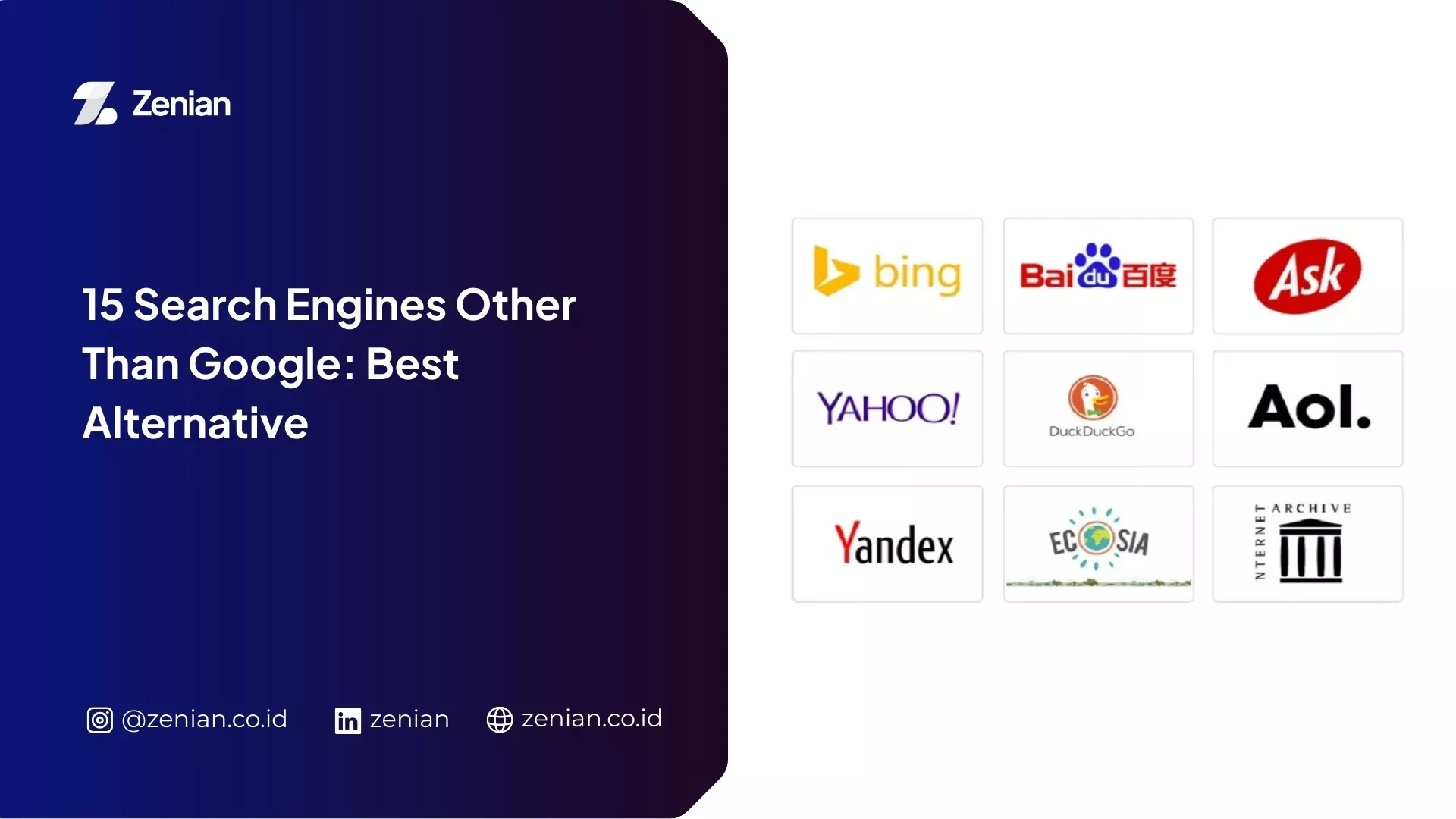 15 Search Engines Other Than Google Best Alternative