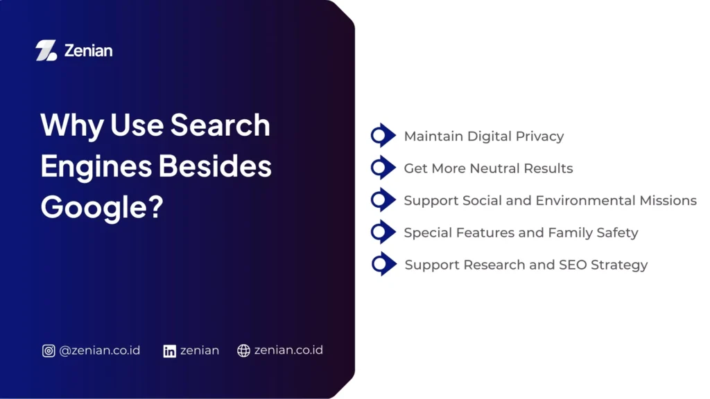 Why Use Search Engines Besides Google?