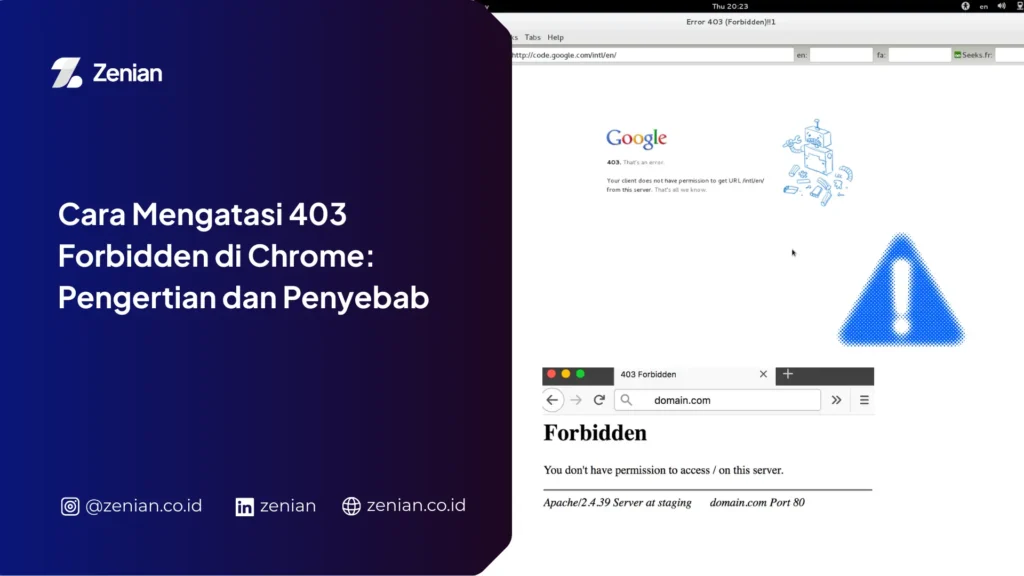 cara mengatasi 403 forbidden di chrome