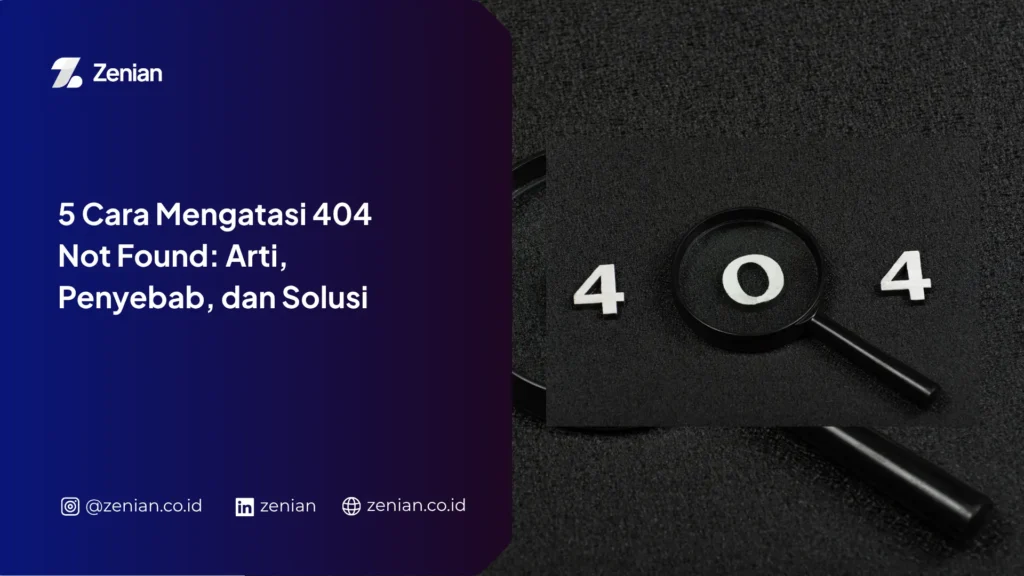 Cara Mengatasi 404 Not Found