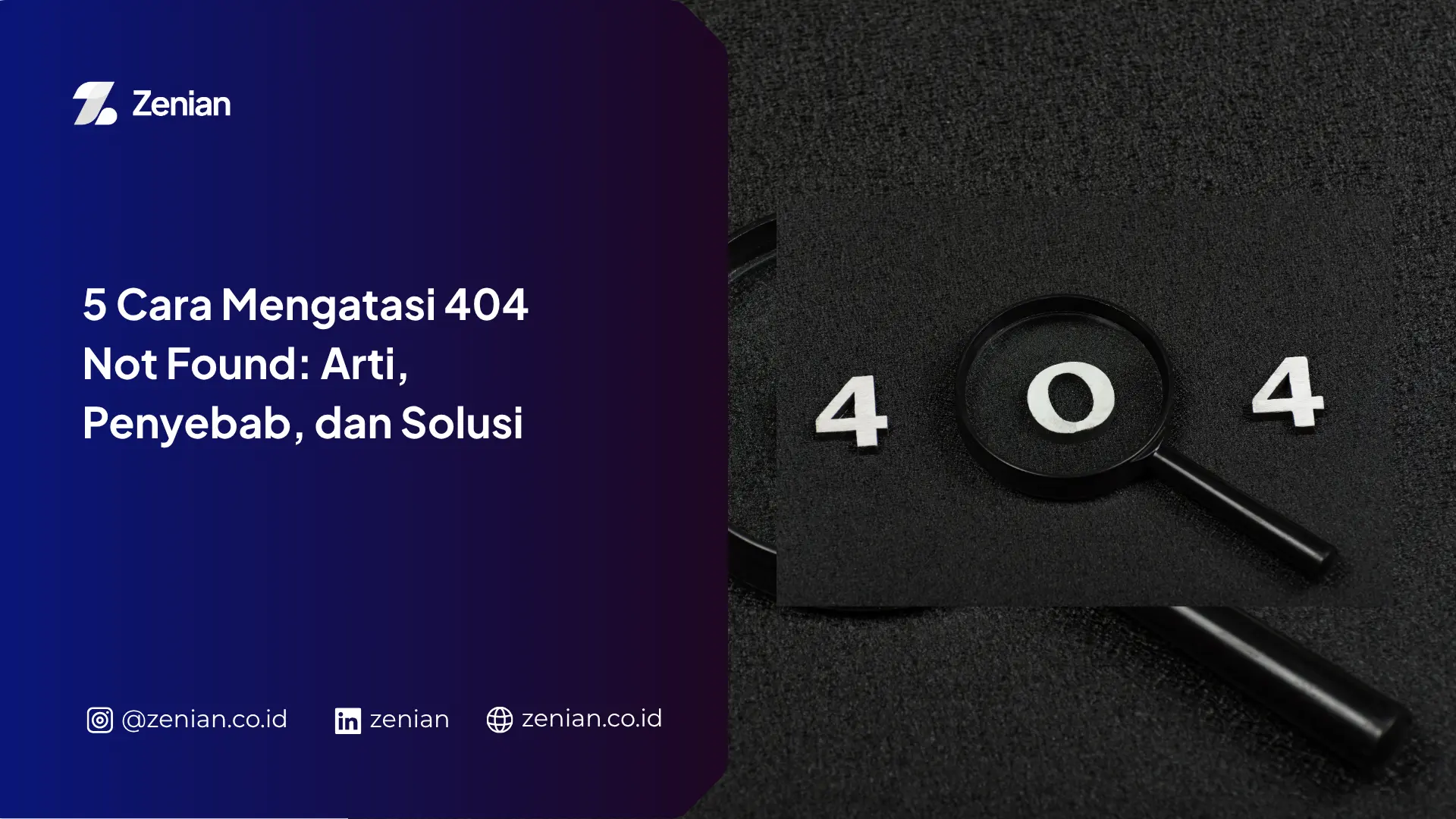 Cara Mengatasi 404 Not Found
