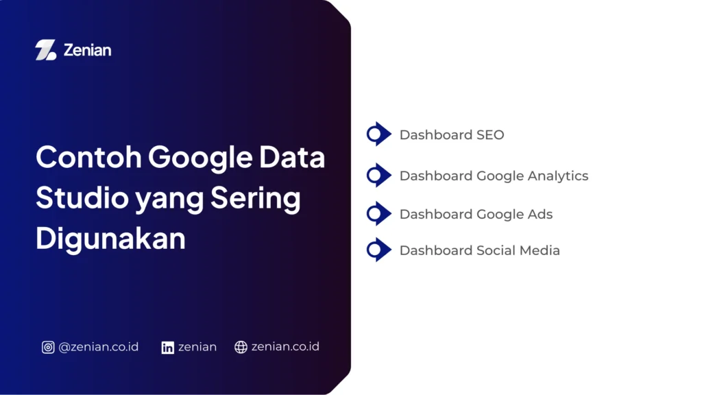 Contoh Google Data Studio yang Sering Digunakan