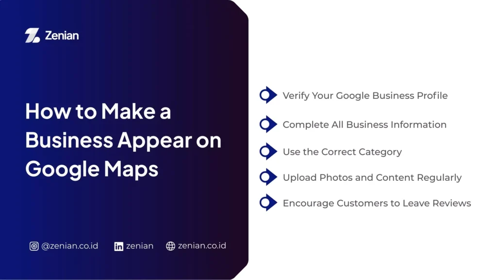 How to Make a Business Appear on Google Maps