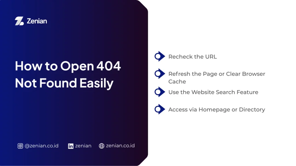 how to open 404 not found