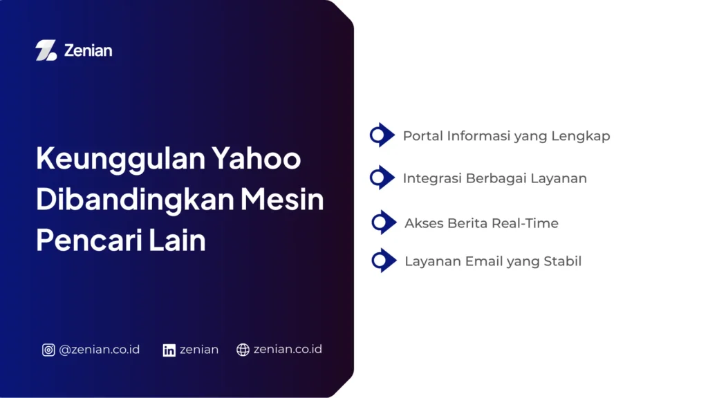 Keunggulan Yahoo