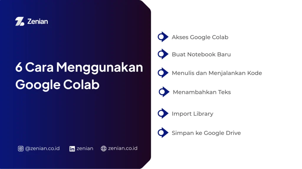 6 cara menggunakan google colab