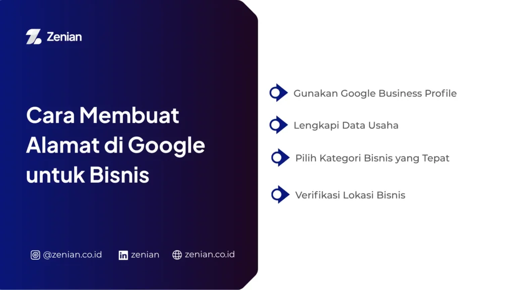 cara menambah alamat di google untuk bisnis