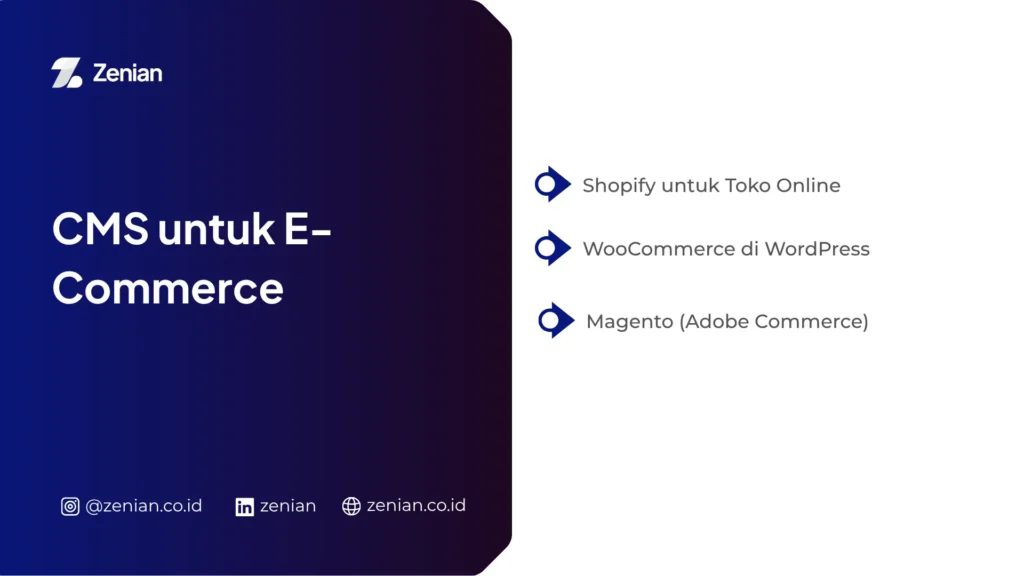 cms untuk e commerce
