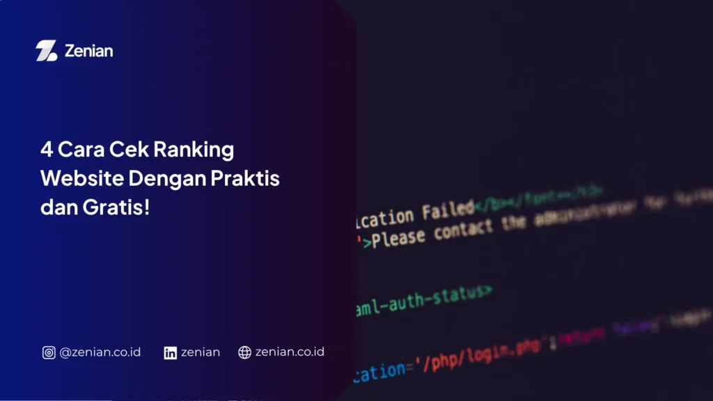 Cara Cek Ranking Website