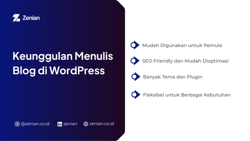 keunggulan menulis blog di wordpress