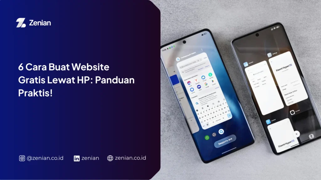 Cara Buat Website Gratis Lewat HP