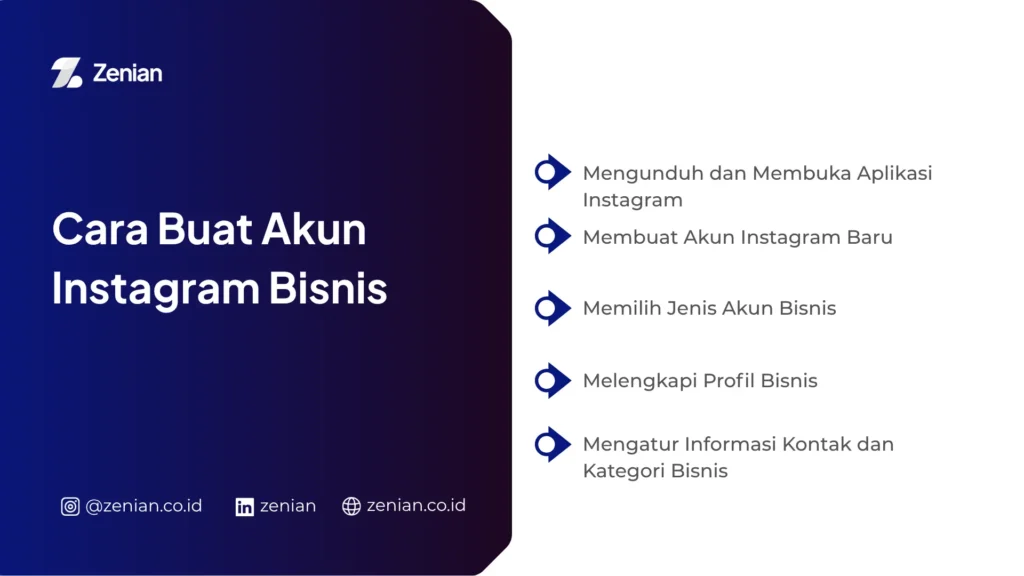 cara membuat akun instagram bisnis