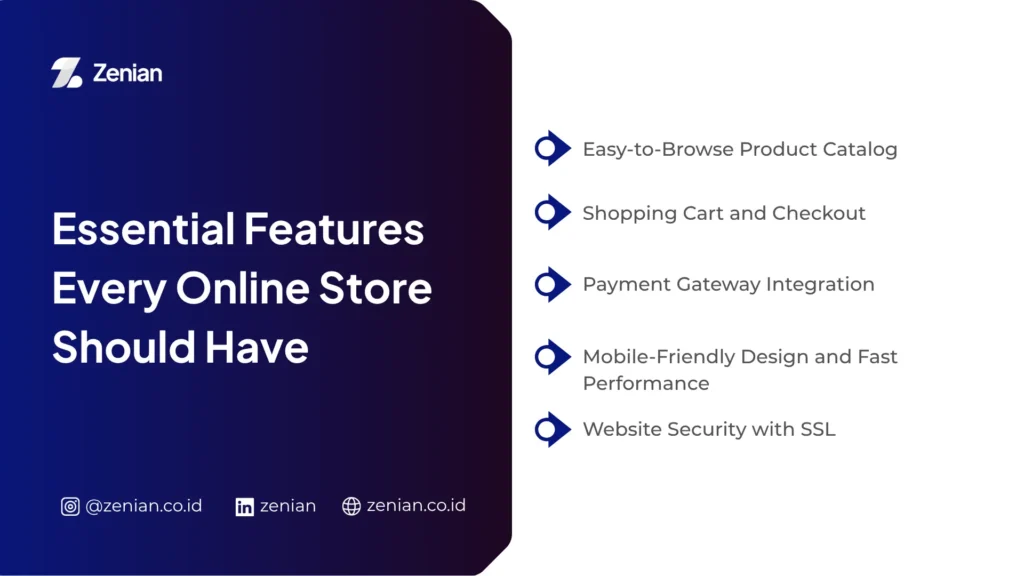 Essential Features Every Online Store Should Have