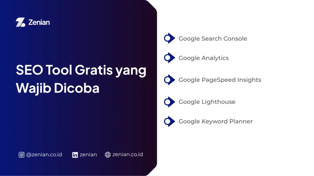 SEO Tool Gratis yang Wajib Dicoba
