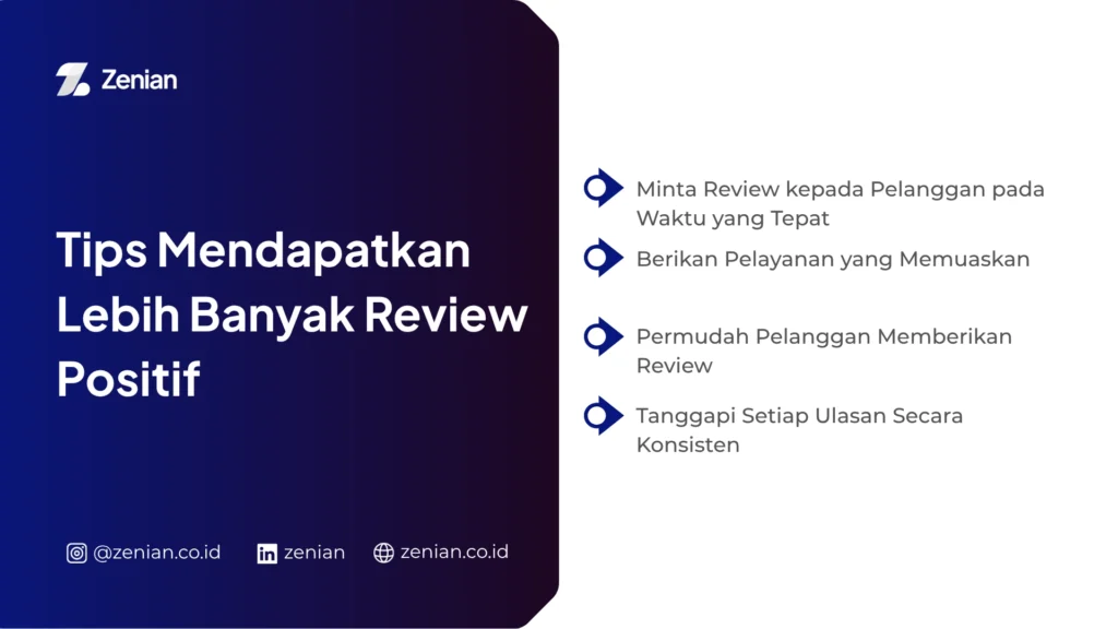 Tips Mendapatkan Lebih Banyak Review Positif