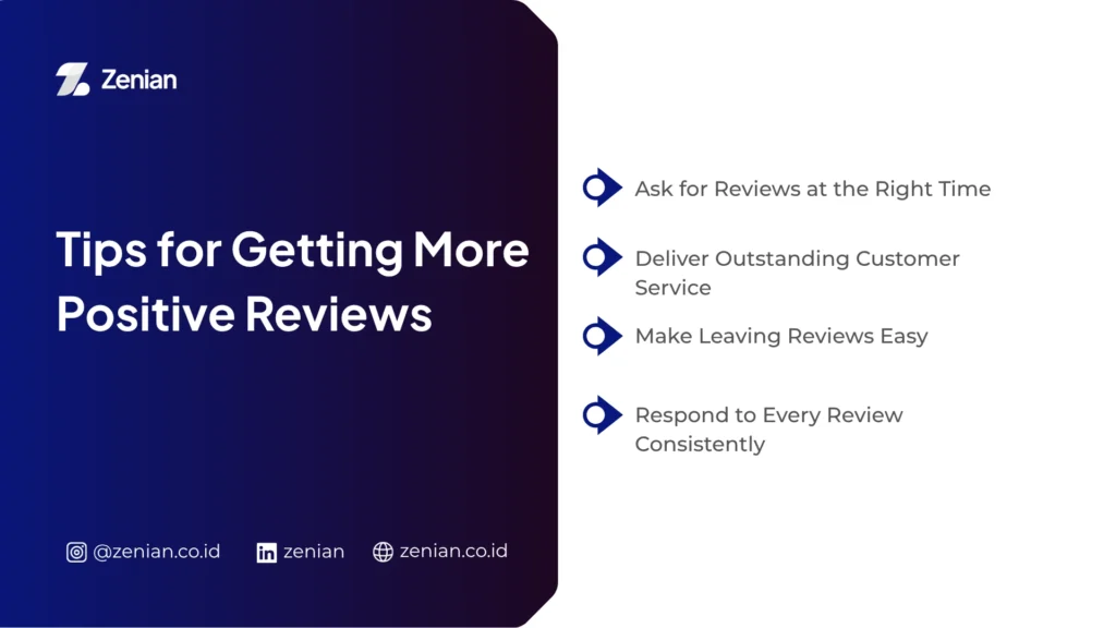 Tips for Getting More Positive Reviews